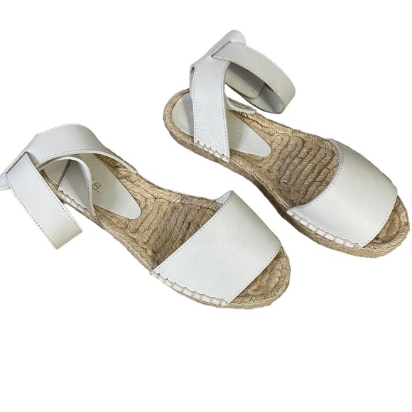 Vince Shoes - Vince Women's Espadrilles Sandals Platform NWOB Comfort White Size 7M